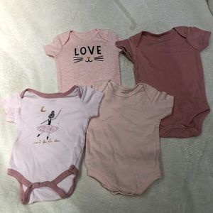Onesies: Carter’s & ChickPea (0-3, 3, 3-6 Months)